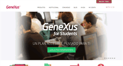 Desktop Screenshot of mx.genexus.com